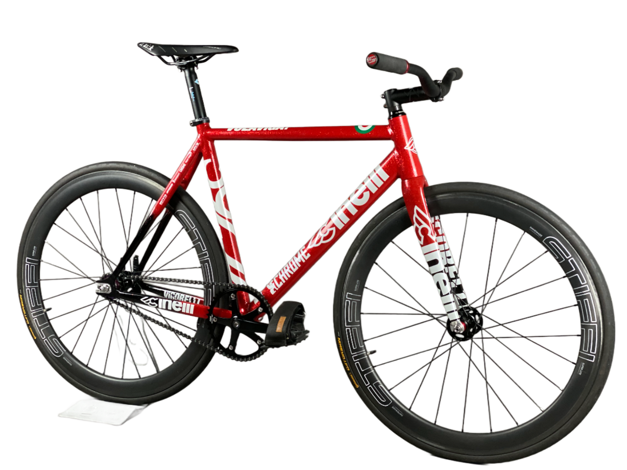 STIFFI 50SL TRACK カーボン　ピスト　ロード　ホイール　超軽量 STIFFI WHEELS 好評発売中‼︎ ~ Charlie ~make a personalized